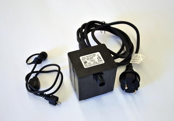 Diled kabel oświetleniowy - 60 LED ciepły biały + zasilanie